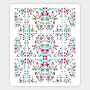 Art Nouveau floral pattern Magnet